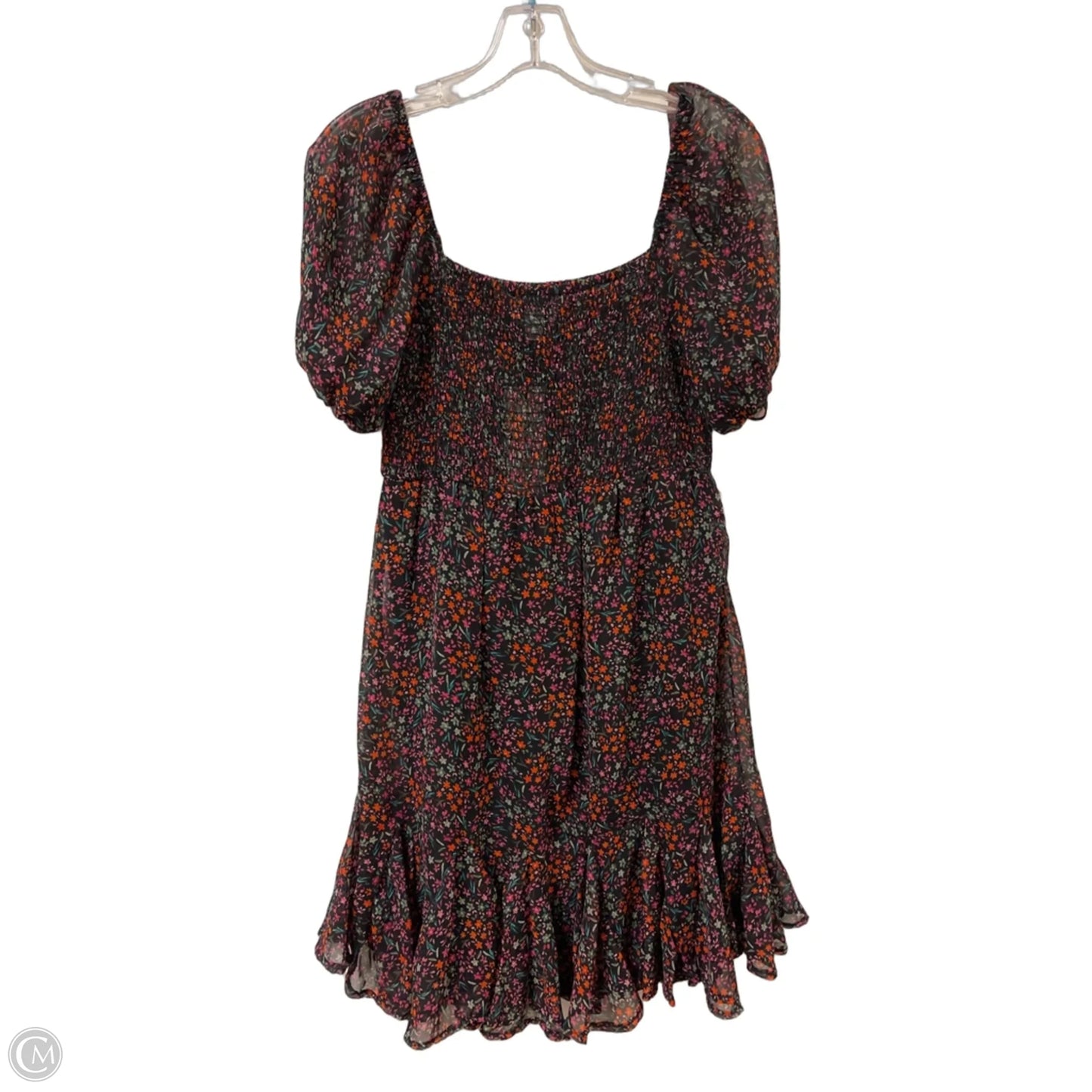 Dress Casual Short By Myra In Floral Print, Size: M