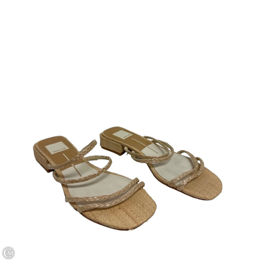 Sandals Flats By Dolce Vita In Cream, Size: 6.5