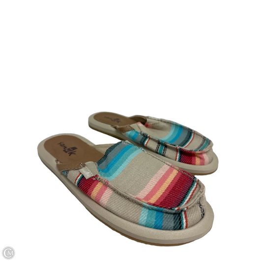Shoes Flats By Sanuk In Multi-colored, Size: 7