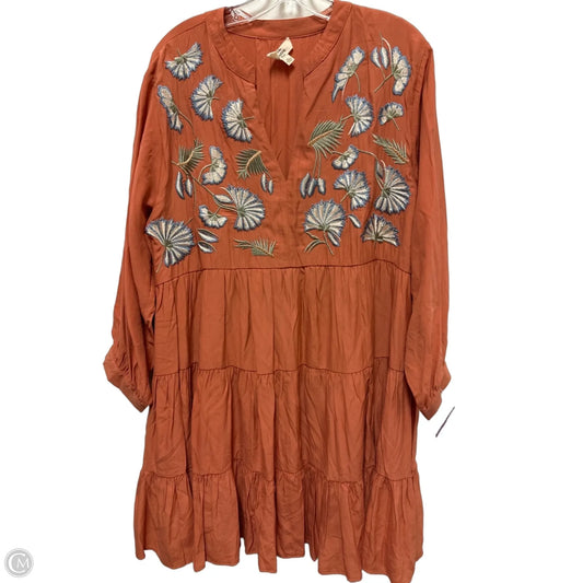 Dress Casual Short By Entro In Orange, Size: Xl