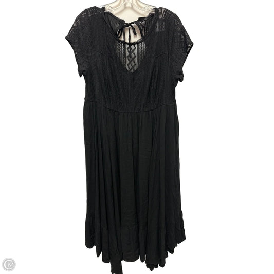 Dress Casual Maxi By Torrid In Black, Size: L