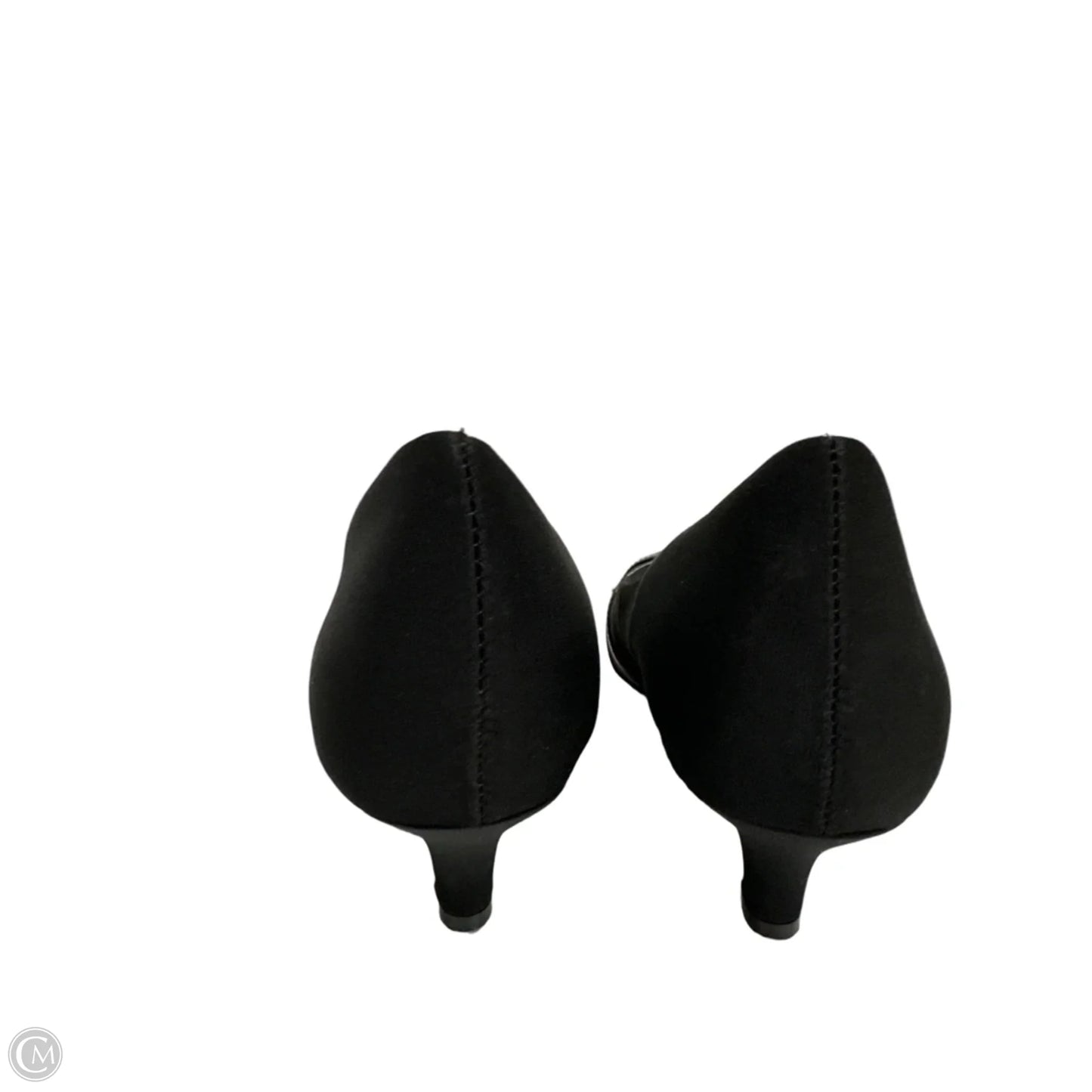 Shoes Heels Kitten By Clothes Mentor In Black, Size: 8