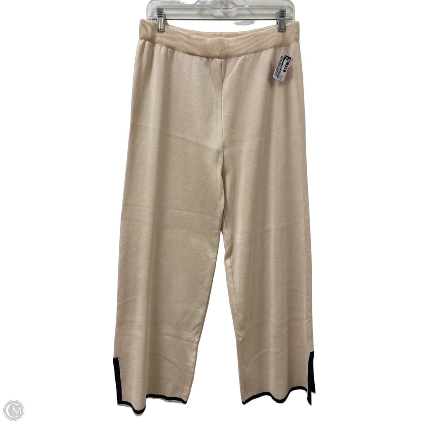 Pants Lounge By Clothes Mentor In Cream, Size: 16
