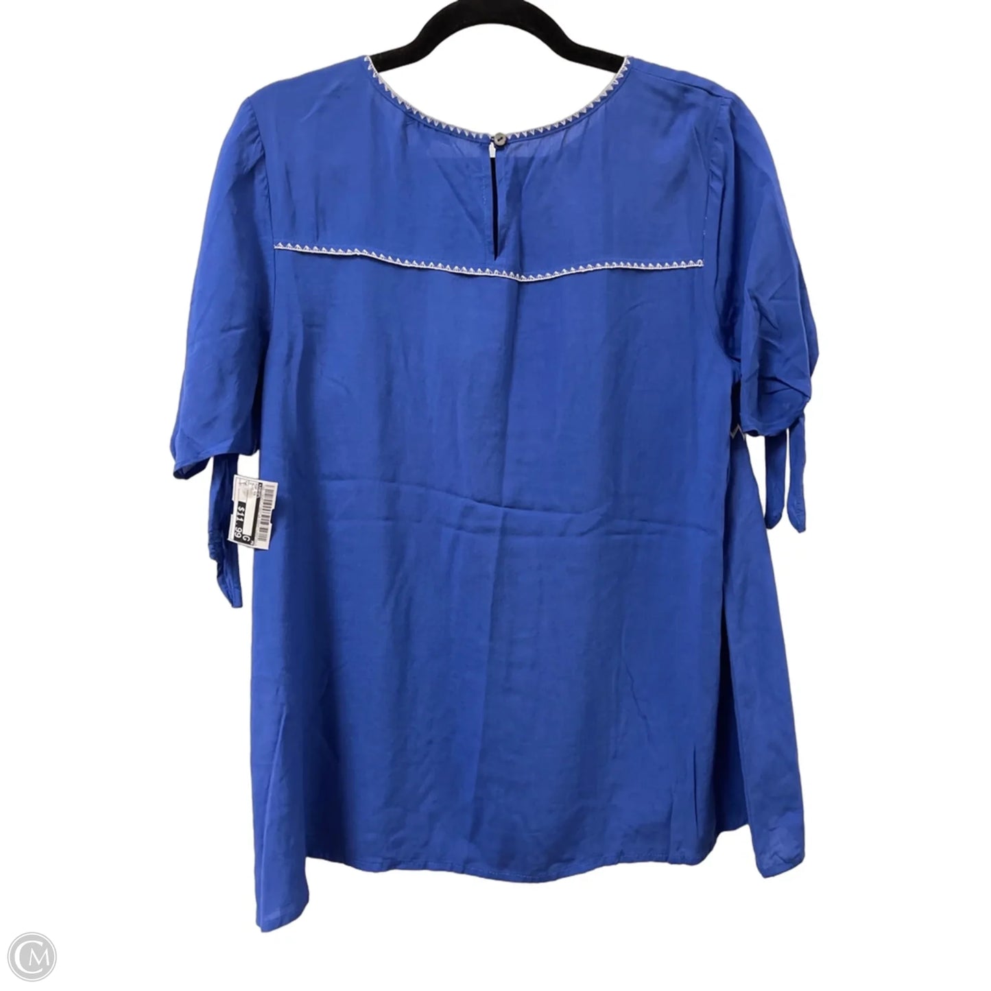 Top Short Sleeve By Jodifl In Blue, Size: M