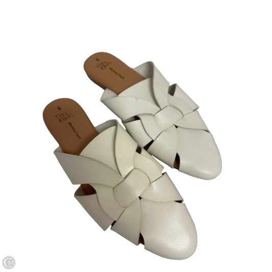 Shoes Flats By Time And Tru In Cream, Size: 9