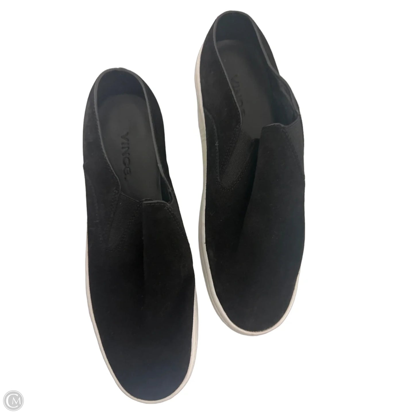 Shoes Flats By Vince In Black, Size: 5