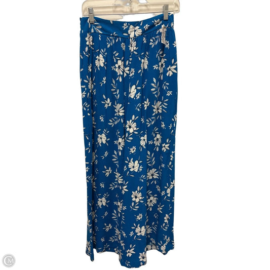 Pants Wide Leg By Blue Rain In Blue & White, Size: 8