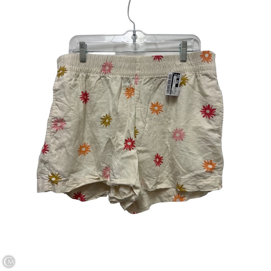 Shorts By Old Navy In Cream & Pink, Size: 12