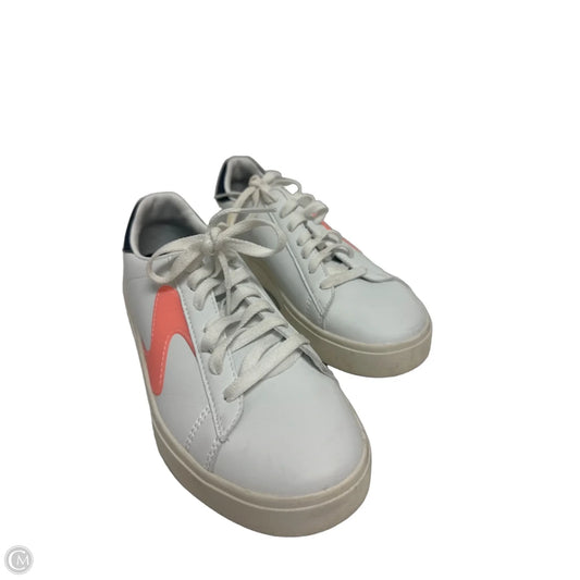 Shoes Sneakers By Skechers In Pink & White, Size: 6