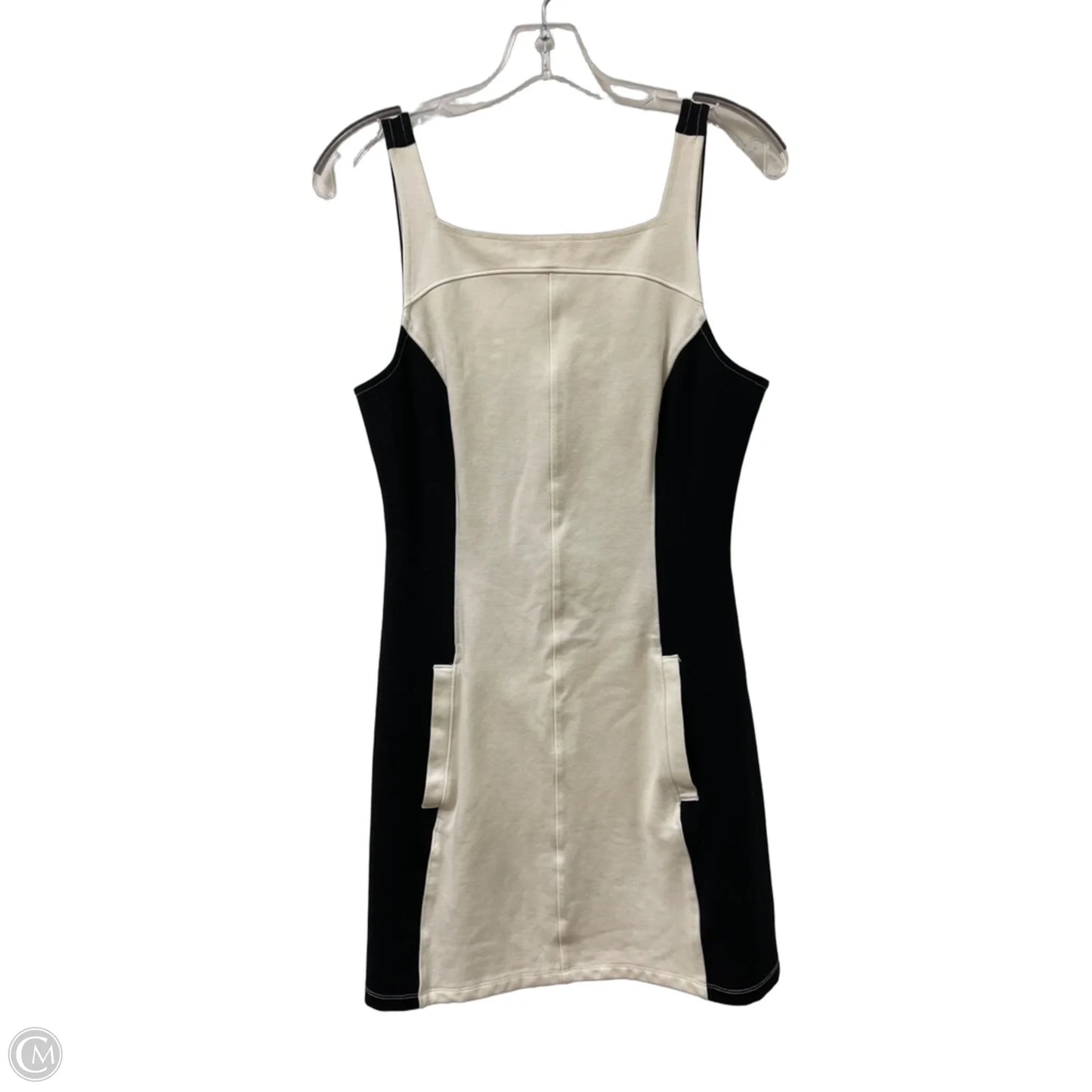 Dress Casual Short By Maeve In Black & White, Size: M