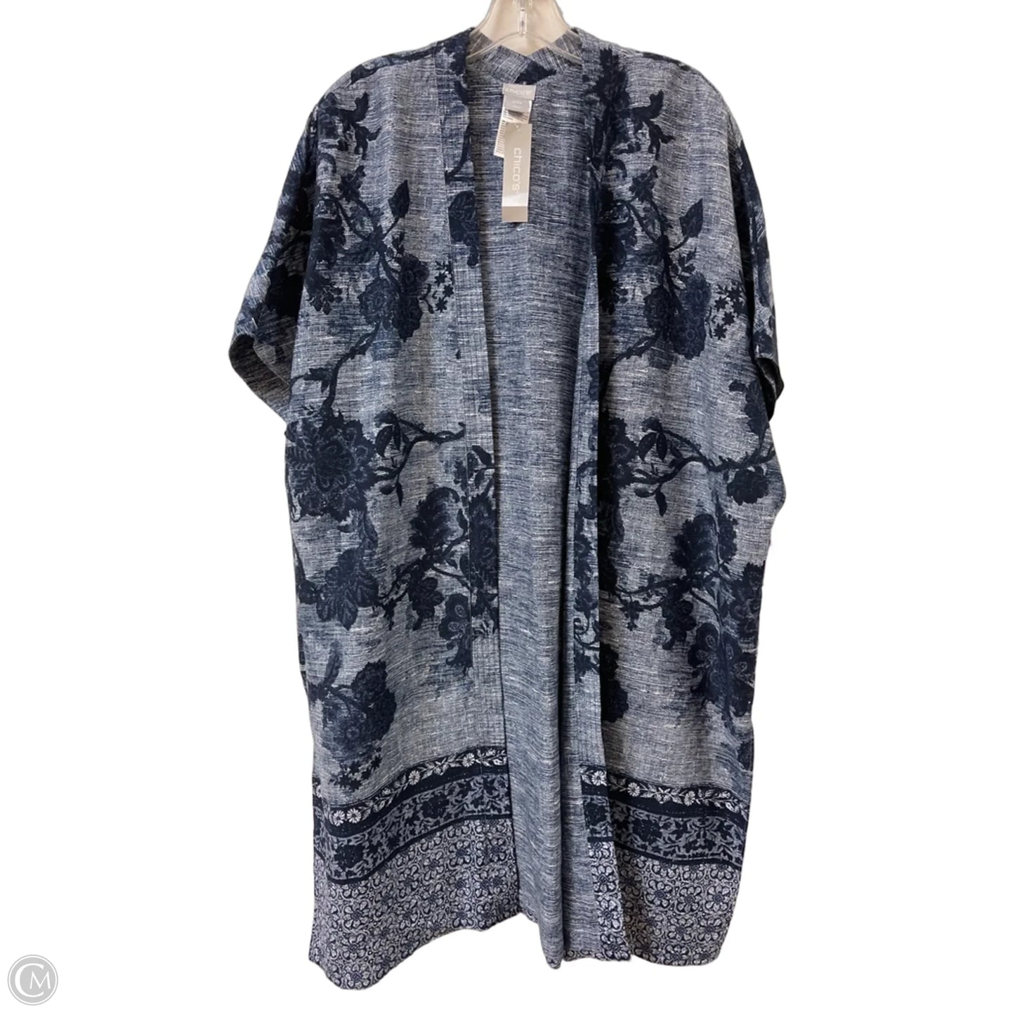 Kimono By Chicos In Navy, Size: M