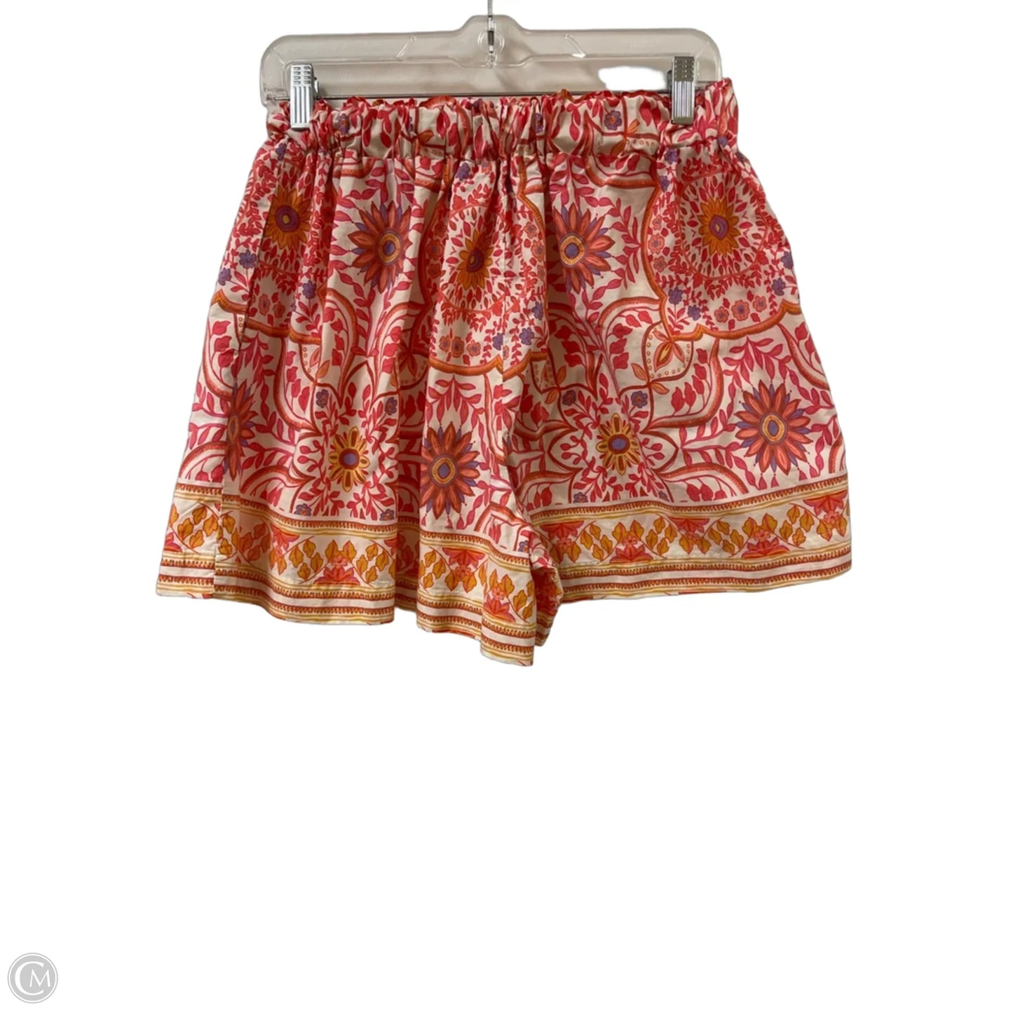 Shorts By Olivaceous In Orange & White, Size: 8
