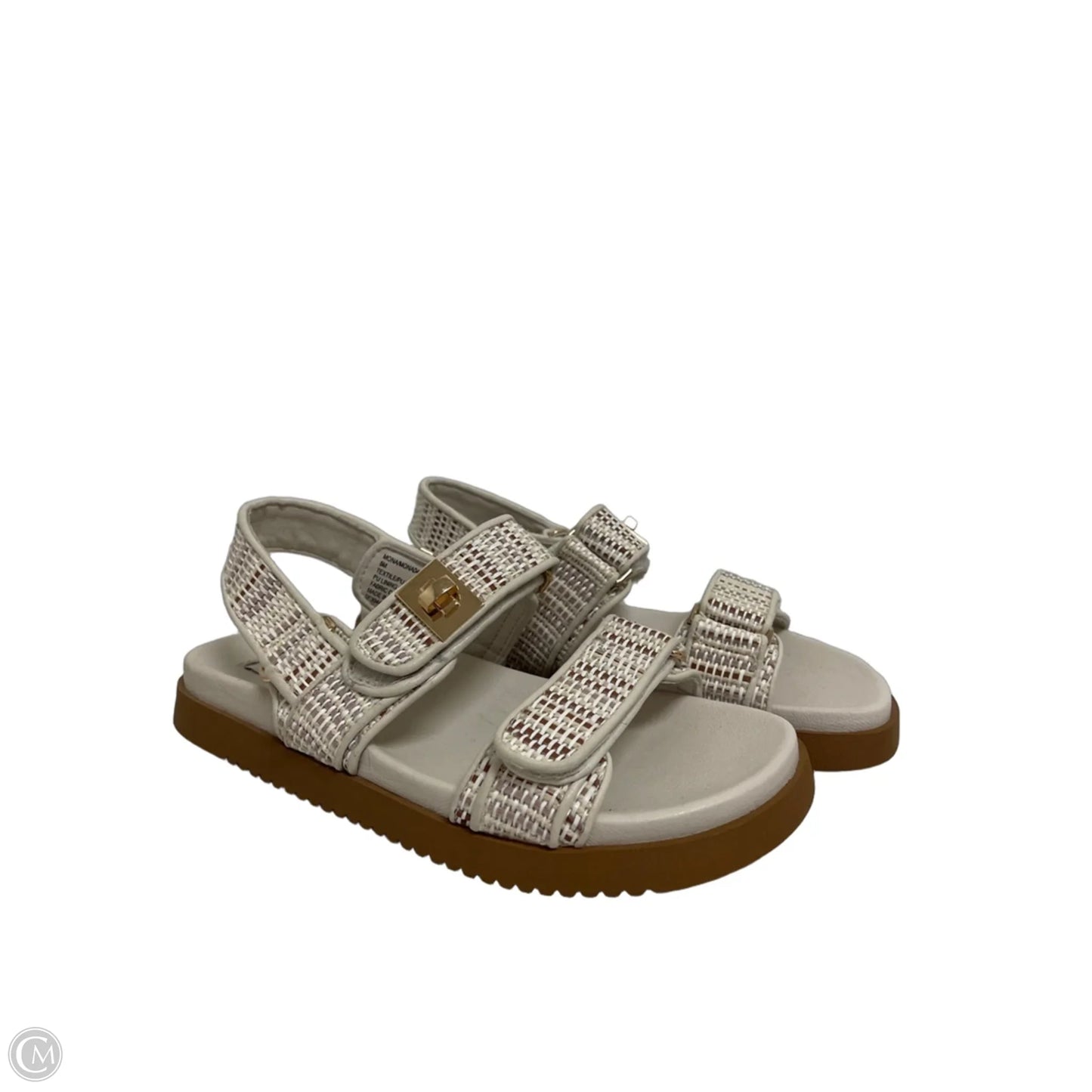 Sandals Flats By Steve Madden In Cream, Size: 8