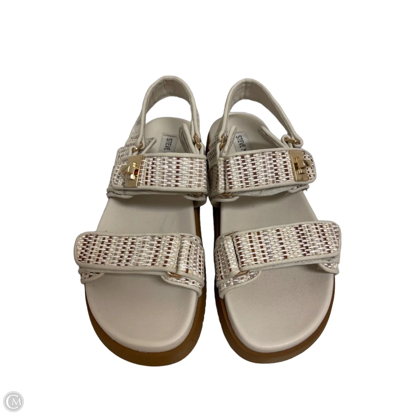 Sandals Flats By Steve Madden In Cream, Size: 8