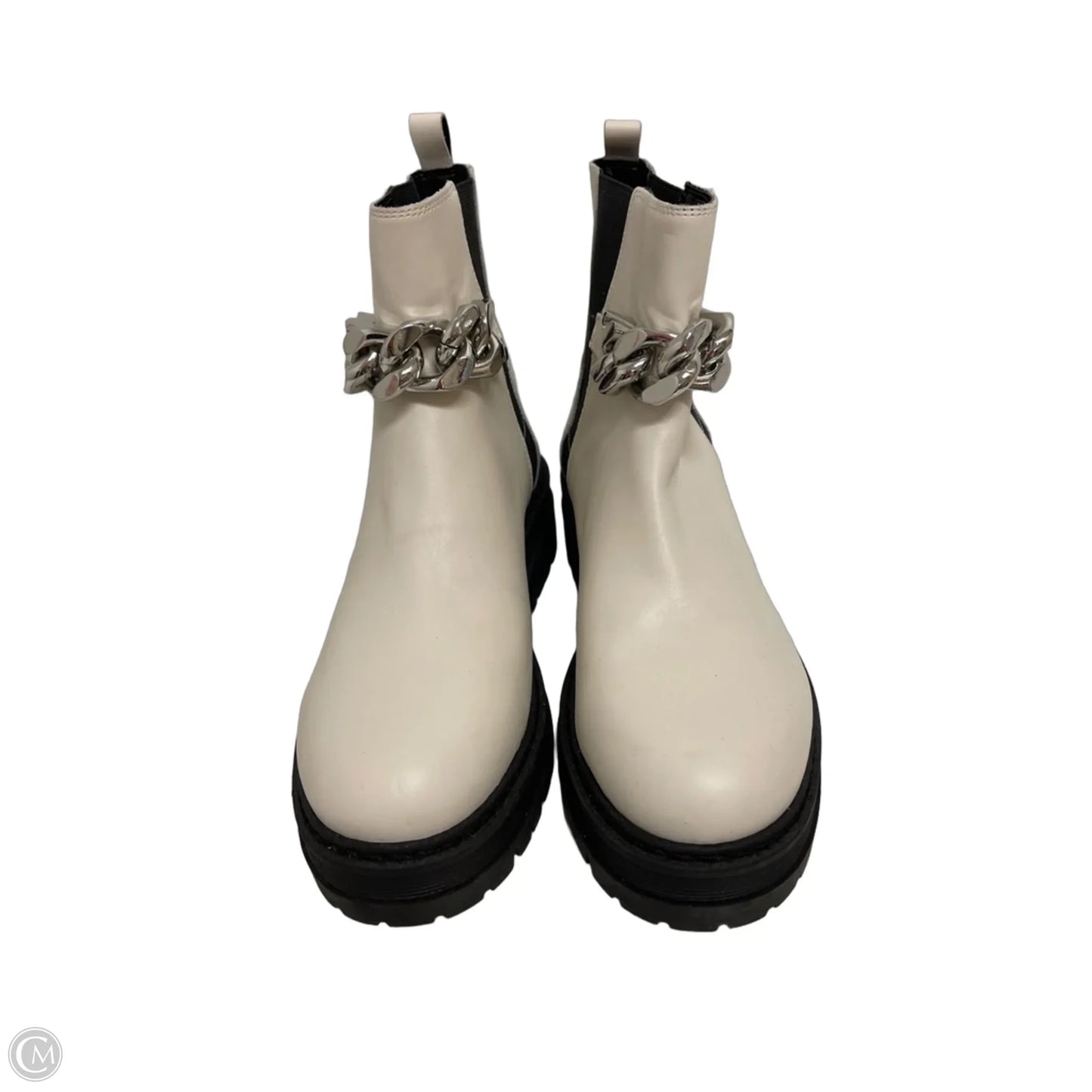 Boots Combat By Marc Fisher In White, Size: 8.5