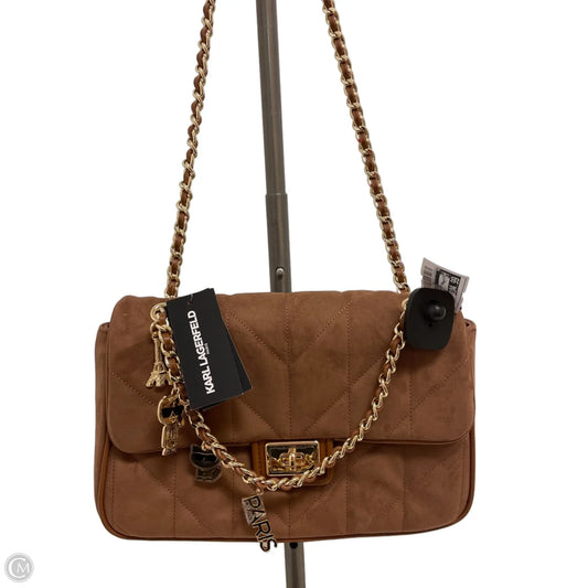 Handbag Designer By Karl Lagerfeld, Size: Large
