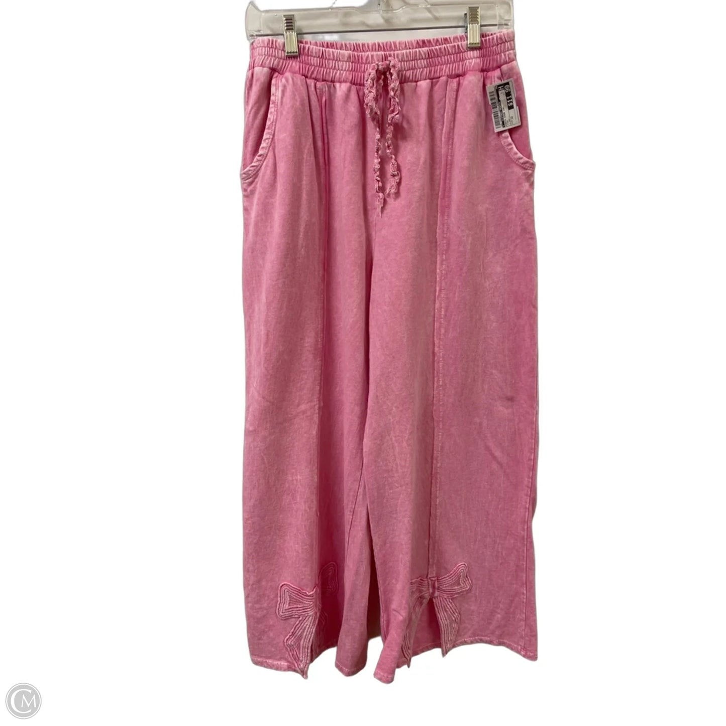 Pants Wide Leg By Clothes Mentor In Pink, Size: 12