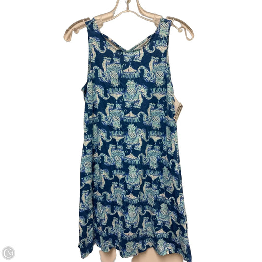 Dress Designer By Lilly Pulitzer In Blue & White, Size: Xs