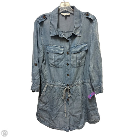 Romper By She + Sky In Blue, Size: L