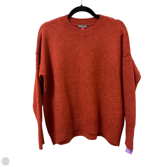 Sweater By Vince Camuto In Orange, Size: Xs