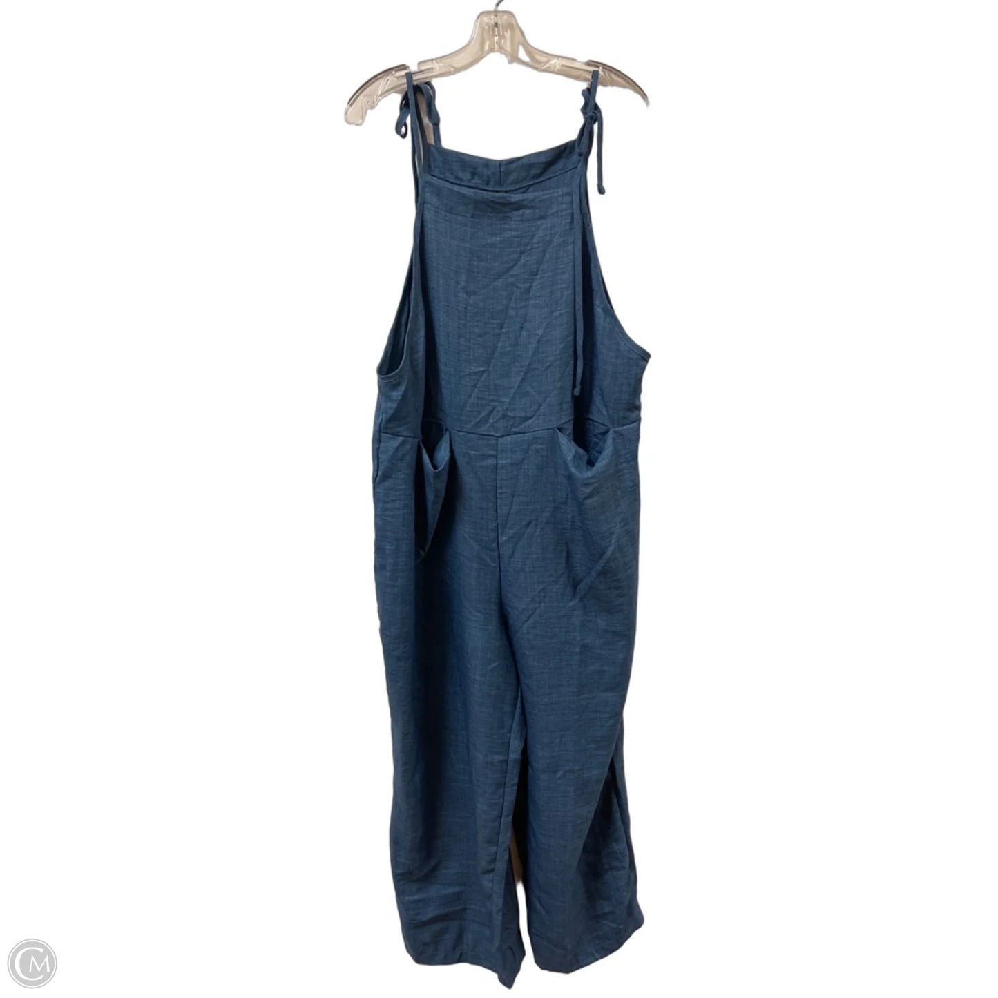 Overalls By Clothes Mentor In Blue, Size: 1x