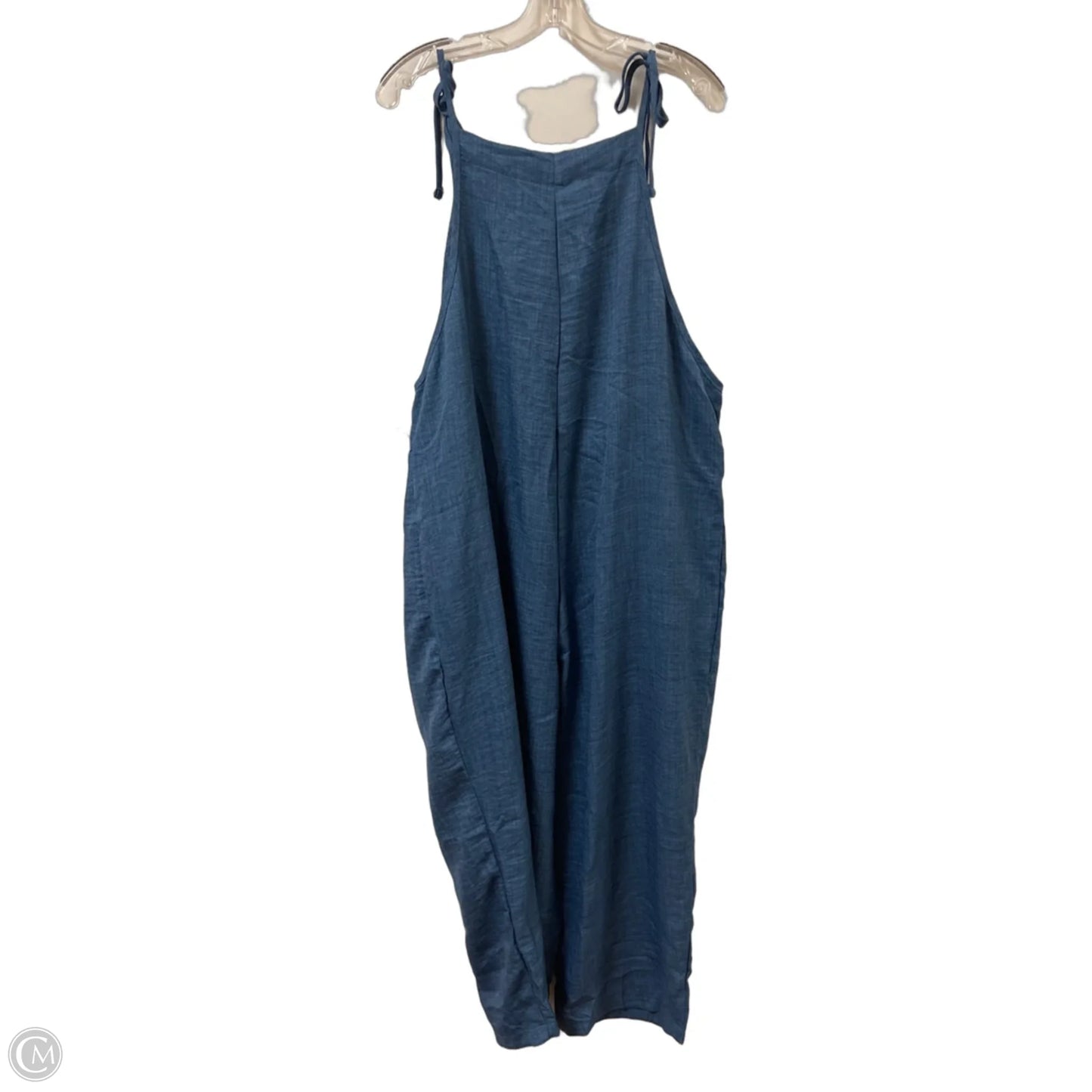 Overalls By Clothes Mentor In Blue, Size: 1x