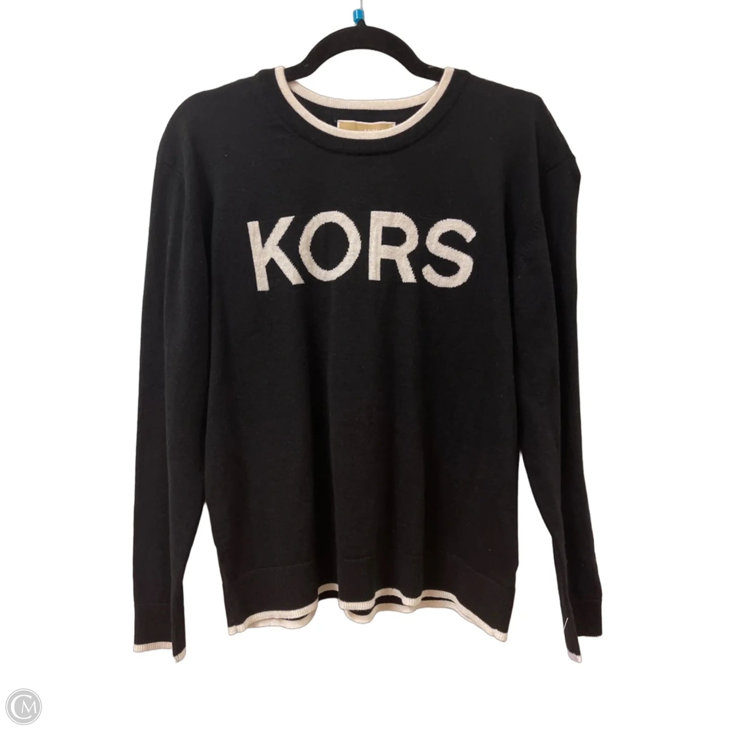 Sweater By Michael By Michael Kors In Black & White, Size: S