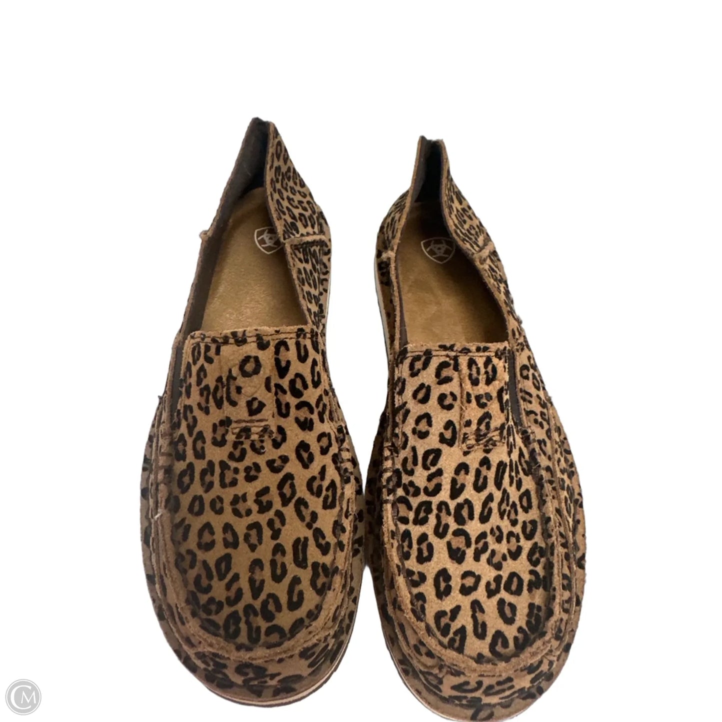 Shoes Flats By Ariat In Animal Print, Size: 8
