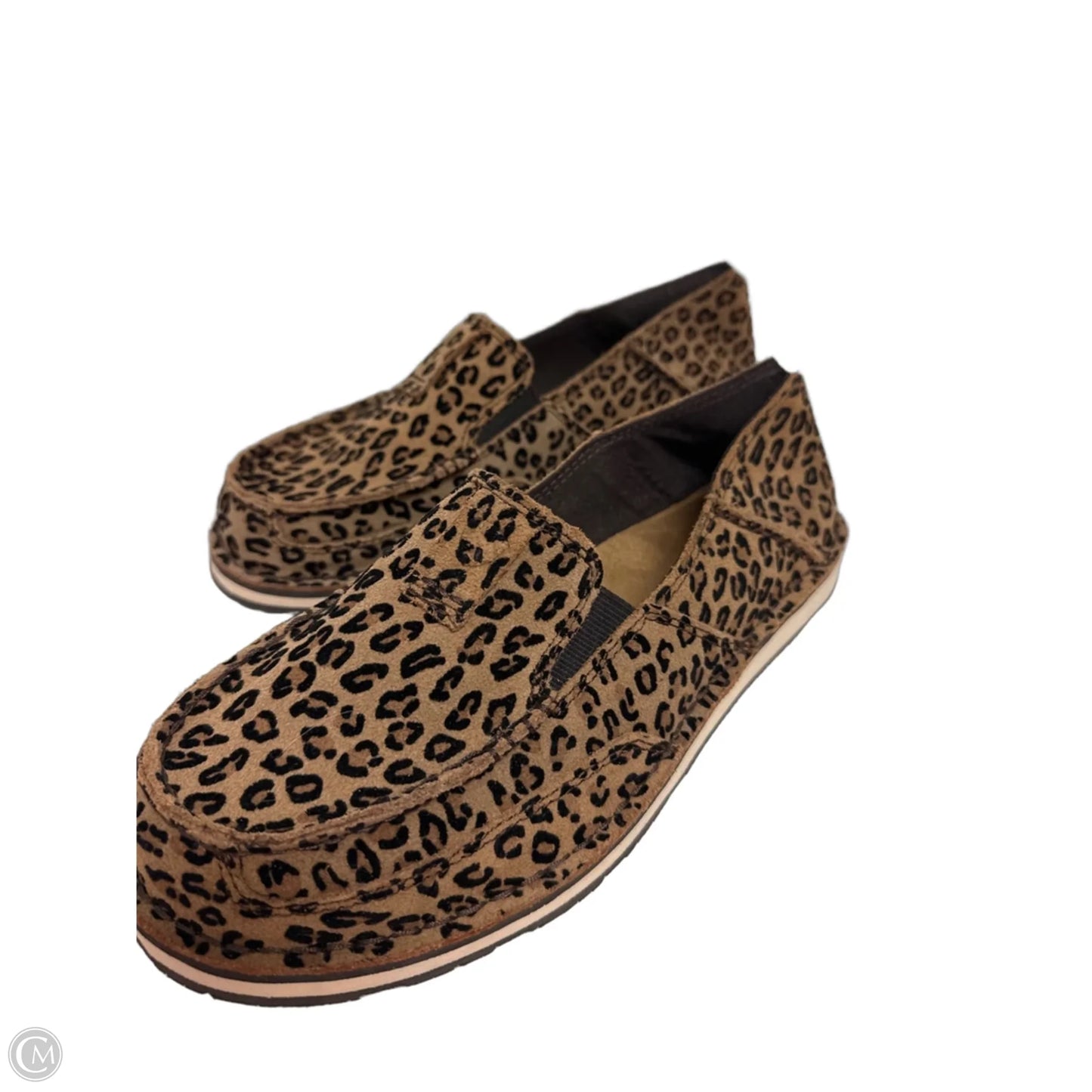 Shoes Flats By Ariat In Animal Print, Size: 8