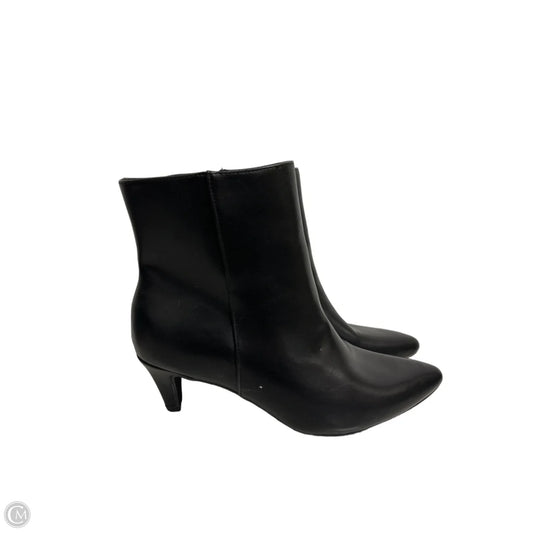 Boots Ankle Heels By Old Navy In Black, Size: 8.5