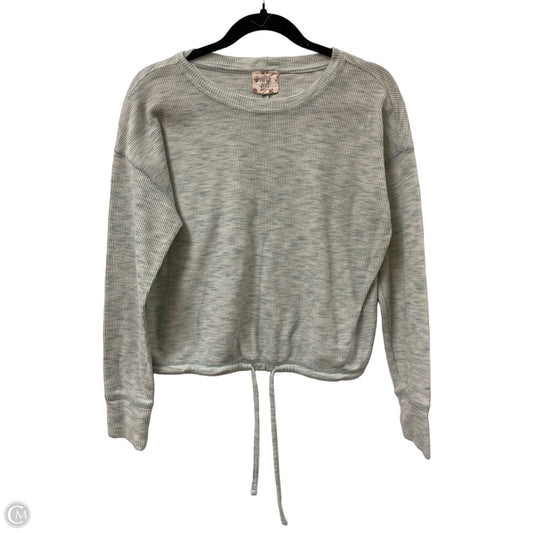 Top Long Sleeve By Hippie Rose In Blue, Size: M
