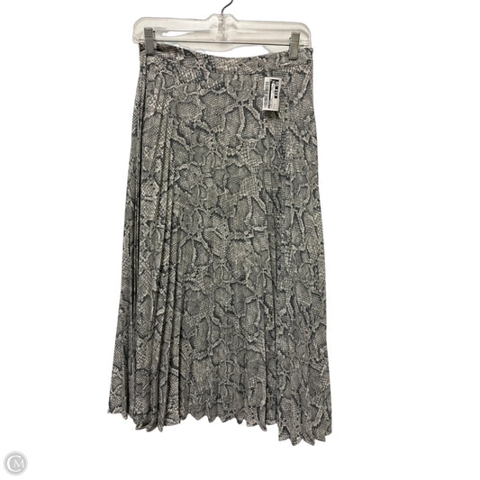 Skirt Midi By 1.state In Snakeskin Print, Size: 4