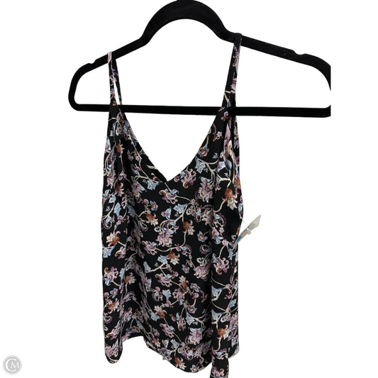 Top Sleeveless By White House Black Market In Black & Purple, Size: M