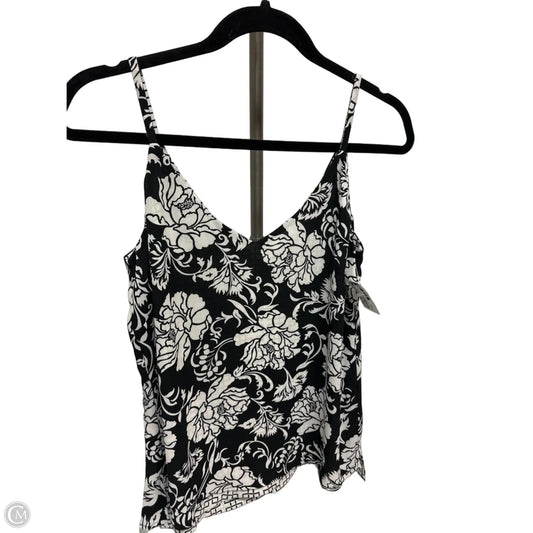 Top Sleeveless By White House Black Market In Black & White, Size: Xs