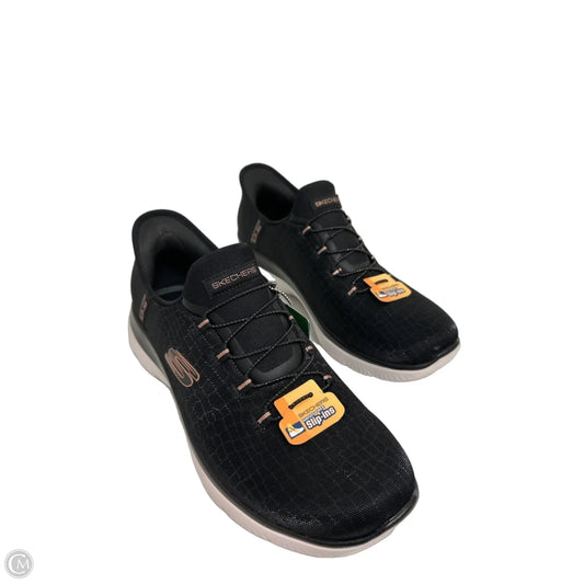 Shoes Athletic By Skechers In Black, Size: 9