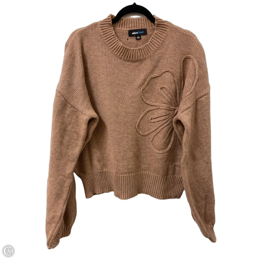Sweater By Alice Blue In Brown, Size: Xl