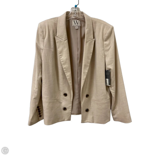 Blazer By Worthington In Cream, Size: Xl