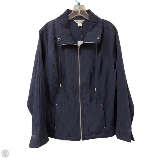 Blazer By Christopher And Banks In Navy, Size: Xl