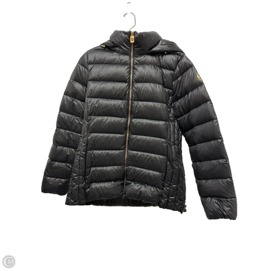 Jacket Puffer & Quilted By Michael By Michael Kors In Black, Size: L