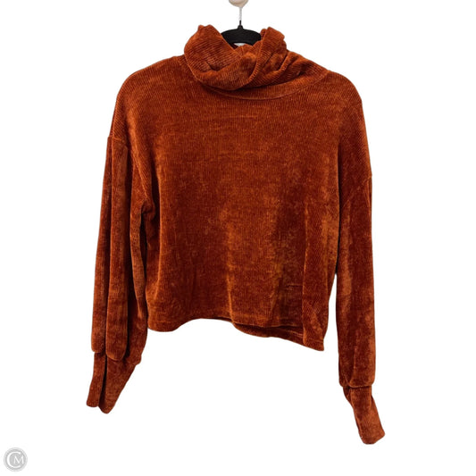 Sweater By Clothes Mentor In Orange, Size: S