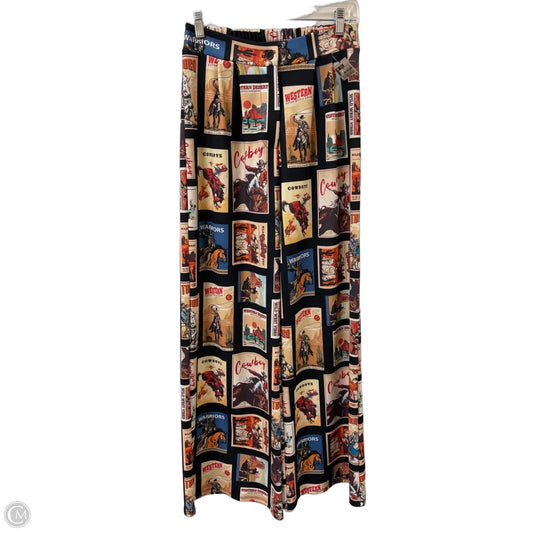 Pants Wide Leg By Clothes Mentor In Multi-colored, Size: 8