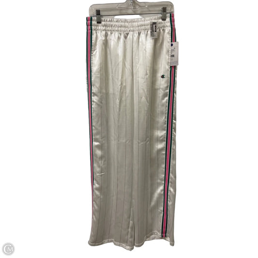 Athletic Pants By Champion In Striped Pattern, Size: M