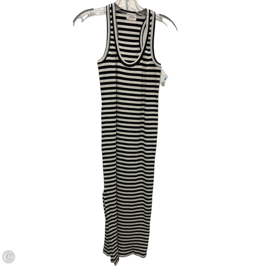 Dress Casual Maxi By Clothes Mentor In Black & White, Size: M