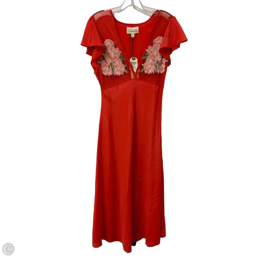 Dress Casual Maxi By Cleobella In Orange, Size: S