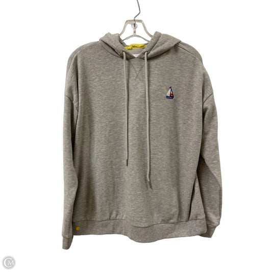 Sweatshirt Hoodie By Anthropologie In Grey, Size: S