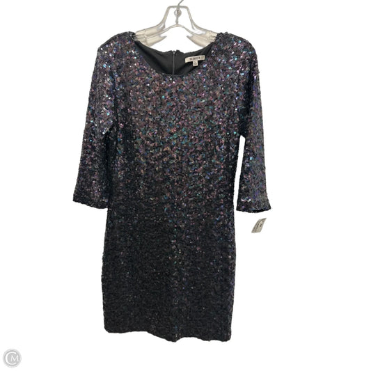 Dress Party Short By Bb Dakota In Black & Purple, Size: L