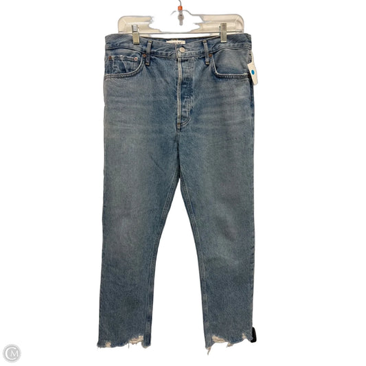 Jeans Designer By Agolde In Blue Denim, Size: 10