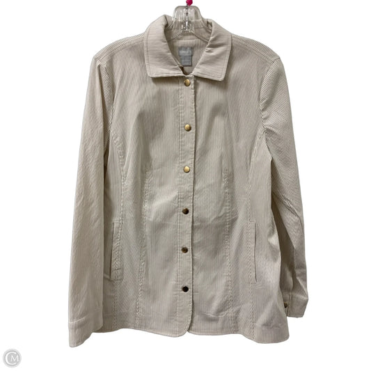 Blazer By Chicos In Cream, Size: L