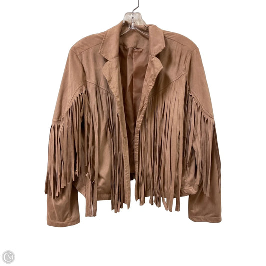 Jacket Other By Clothes Mentor In Brown, Size: M