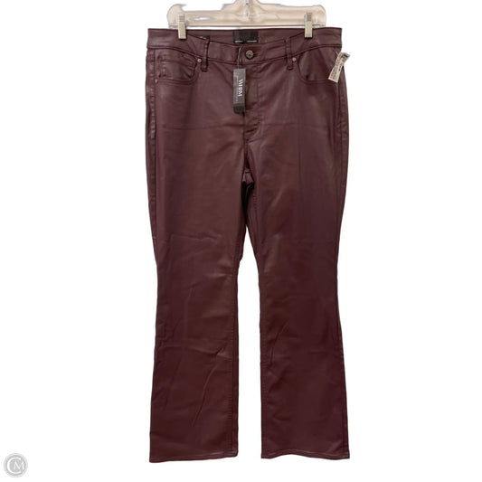 Jeans Boot Cut By White House Black Market In Red, Size: 14